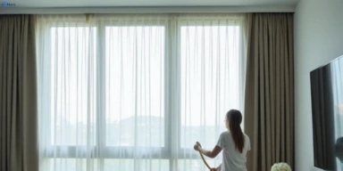 Delicate sheer drape cleaning moggill Matty Curtain Cleaning