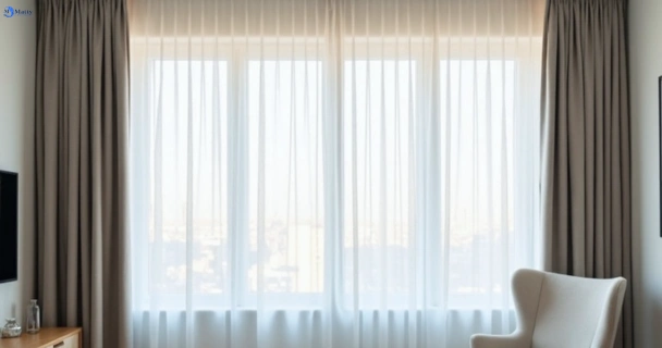 Restored vibrant drapes in moggill QLD after Matty Curtain Cleaning