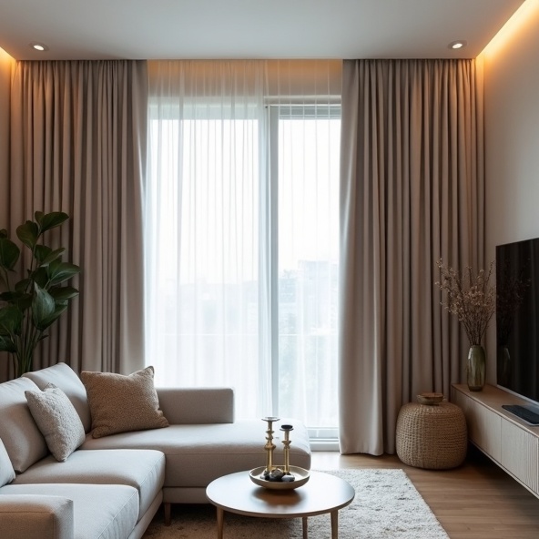 Moggill Residential Curtain Cleaning Results