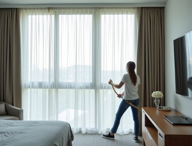 Moggill Sheer Curtain Cleaning